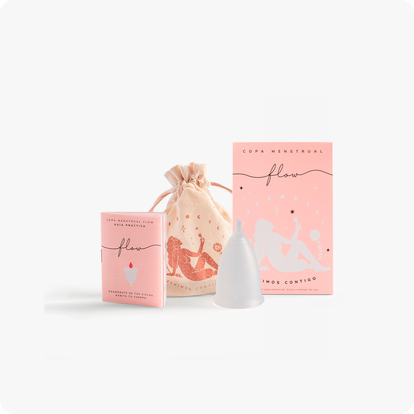 Copa Menstrual | 100% Silicona Médica para Flujo Abundante